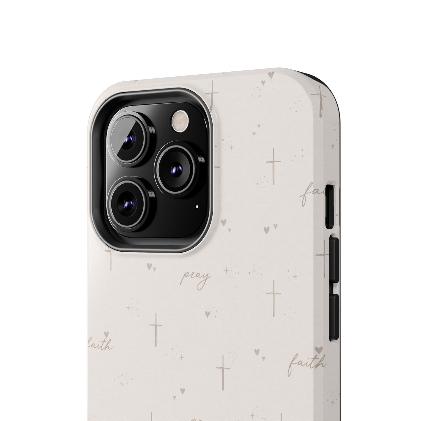 Pray with Faith Phone Case | Christian floral iPhone Case