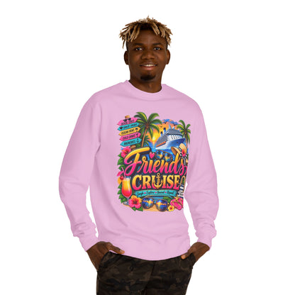 Friends' Cruise Sweatshirt — Tropical Vacation Crewneck