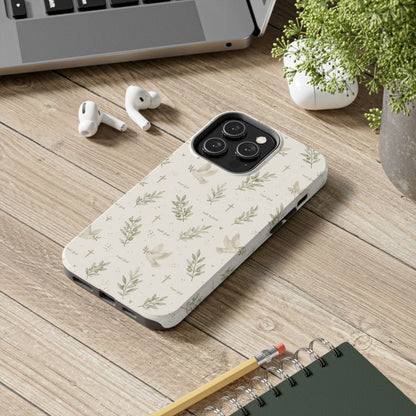 Walk By Faith Phone Case | Christian Floral iPhone Case
