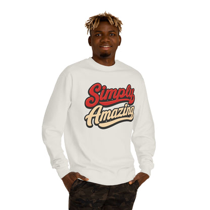 Simply Amazing Retro Crewneck Sweatshirt