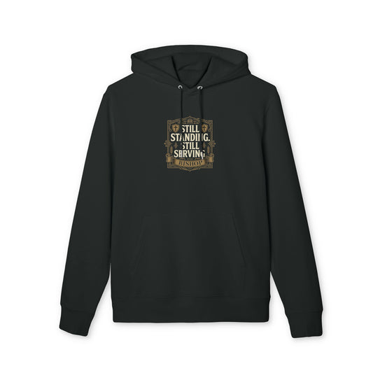 Still Standing, Still Serving Hoodie — Military Veteran Tribute Hoodie