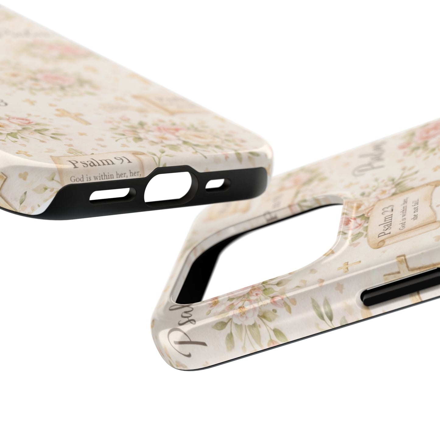 God Is Within Her Phone Case | Christian Floral iPhone Case