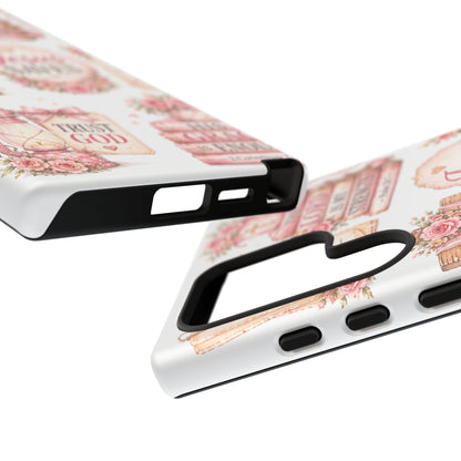Faith Phone Case — 'Jesus Saves' Floral Christian Scripture iPhone Case