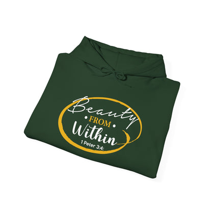 Beauty From. Within 1 Peter 3:4  Hoodie