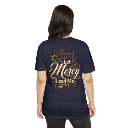 Religious T-Shirt — "Lord, Let Mercy Lead Me" Inspirational Christian Tee
