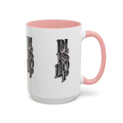 Bishop Vertical Logo Accent Coffee Mug — 11/15oz