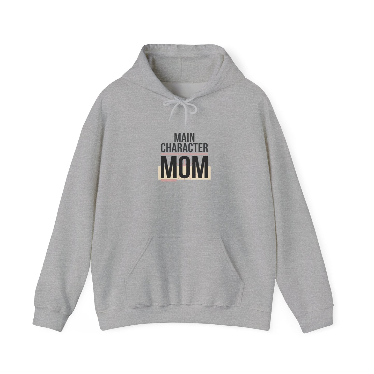 Main Character MOM Hoodie | minimalist mom, streetwear mom