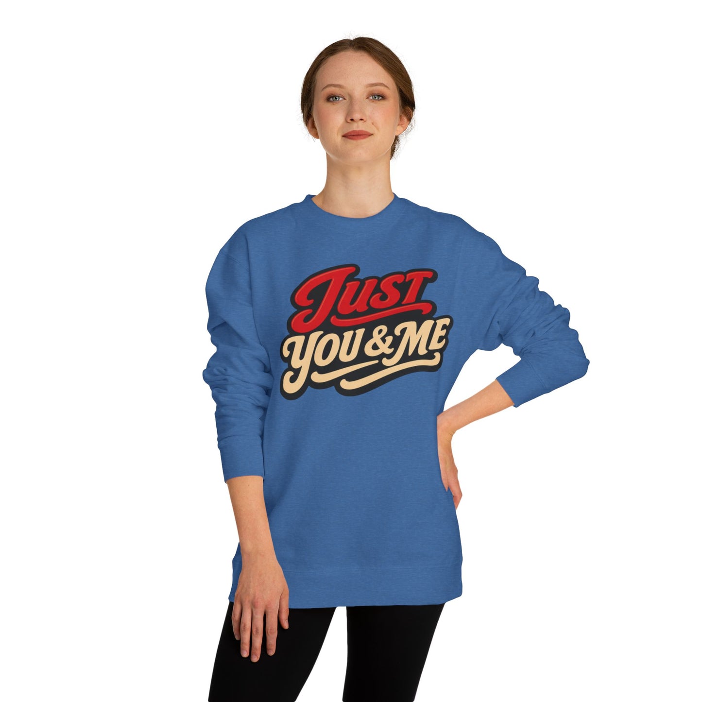 Just You & Me Sweatshirt – Retro Couples Crewneck