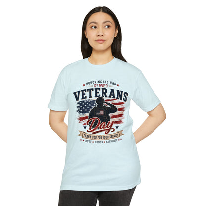Veterans Day Tribute T-Shirt — Honoring All Who Served