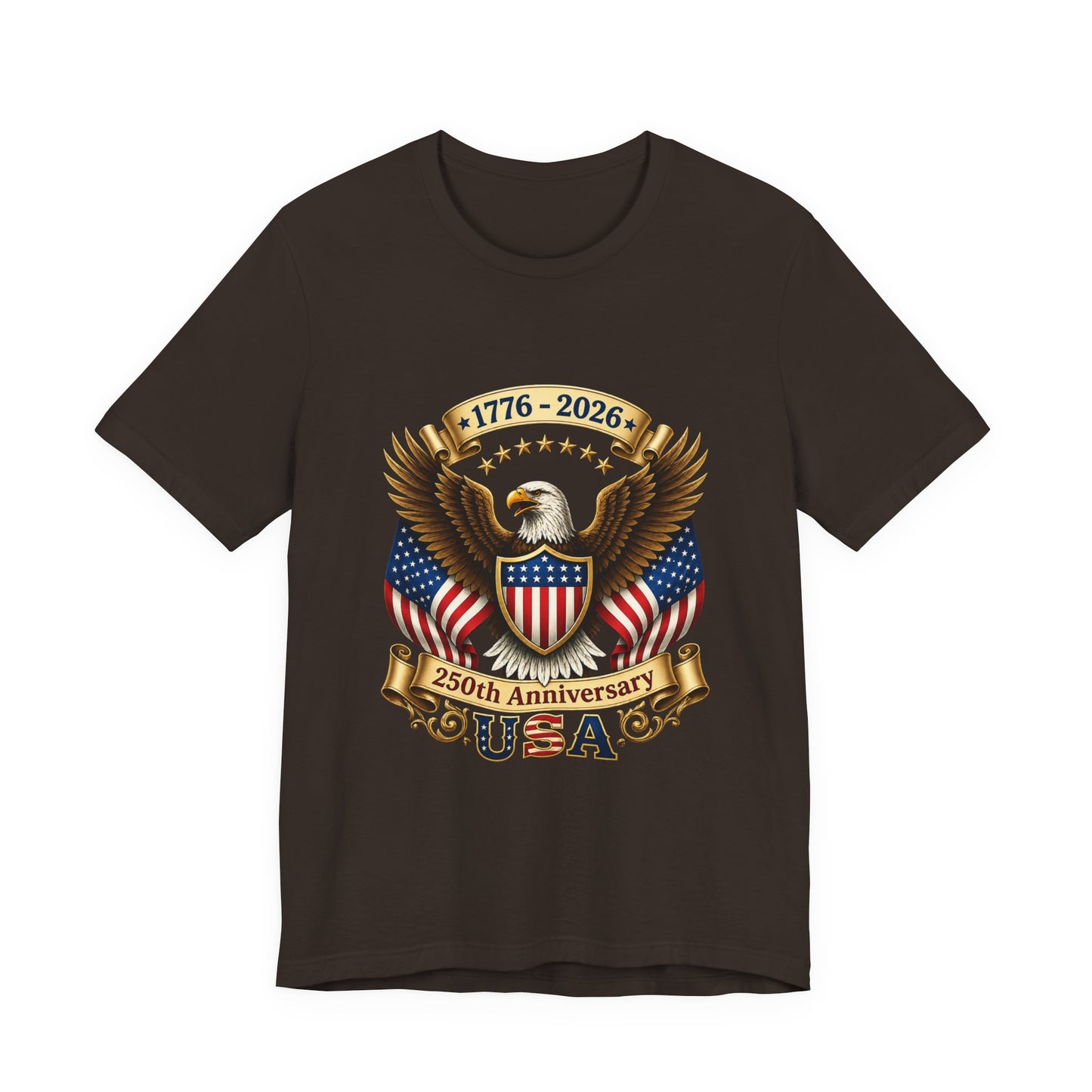 250th Anniversary USA Eagle T-Shirt — 1776–2026 Patriotic Tee