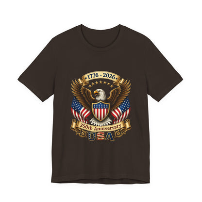 250th Anniversary USA Eagle T-Shirt — 1776–2026 Patriotic Tee