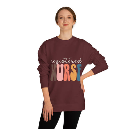 Registered Nurse Retro Crewneck Sweatshirt