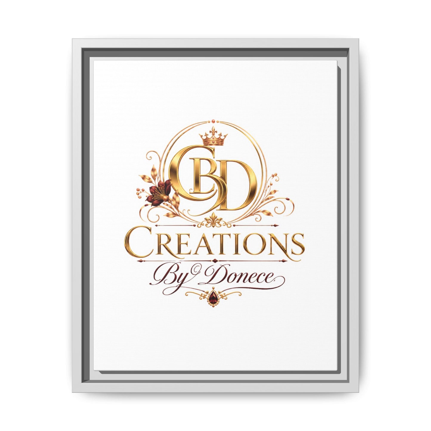 Creations By Donece — Framed Matte Canvas Wall Art