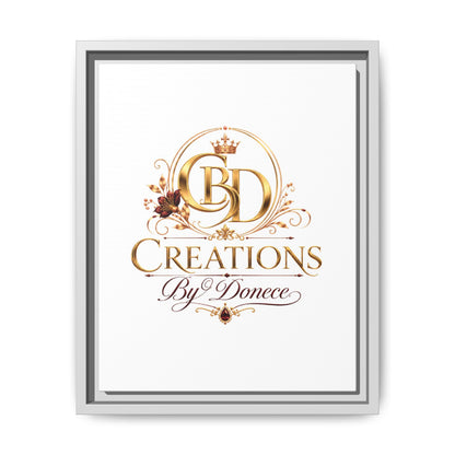Creations By Donece — Framed Matte Canvas Wall Art
