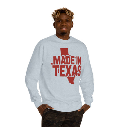 Made in Texas Sweatshirt — Retro State Pride Crewneck