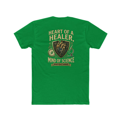 Physician T-Shirt — "Heart of a Healer, Mind of Science" Medical Tee