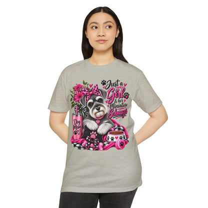 Just a Girl & Her Miniature Schnauzer T-Shirt