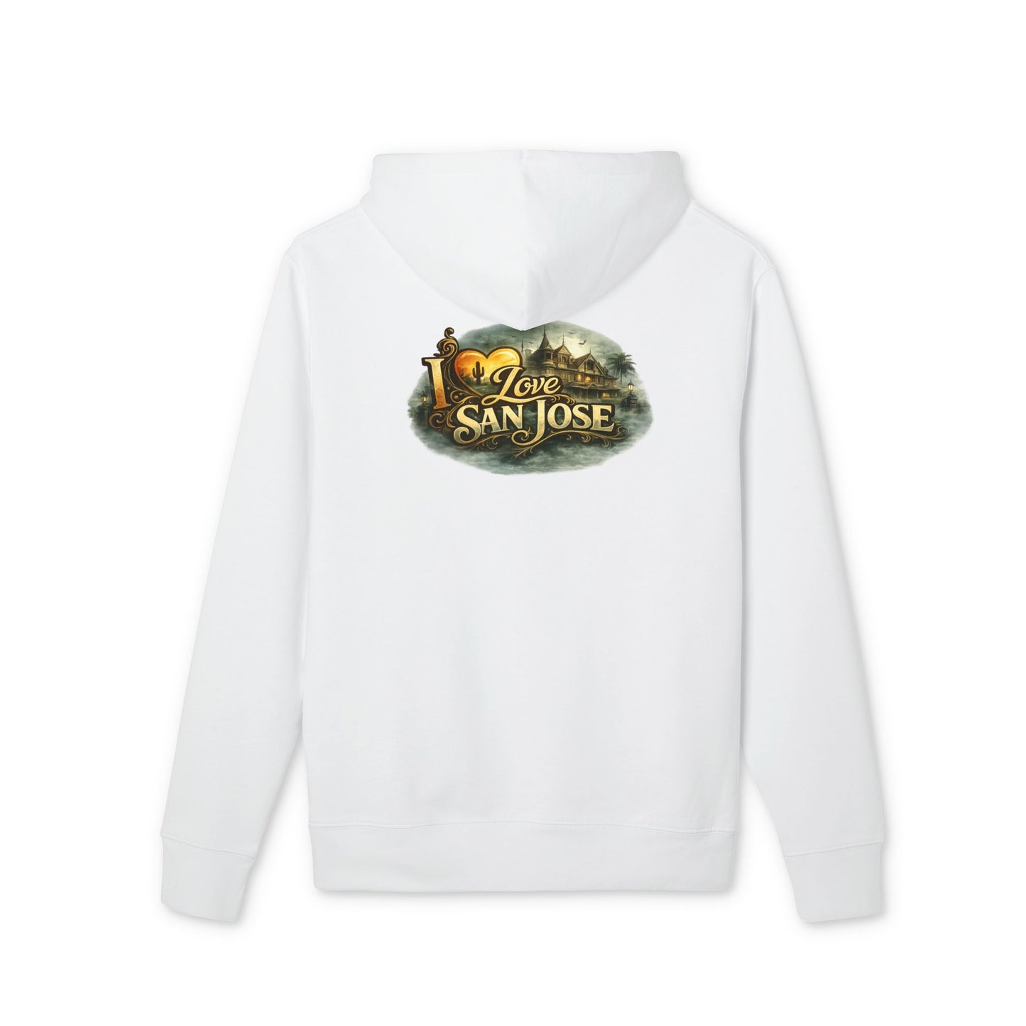 San Jose Hoodie — I Love San Jose Scenic City Sweatshirt