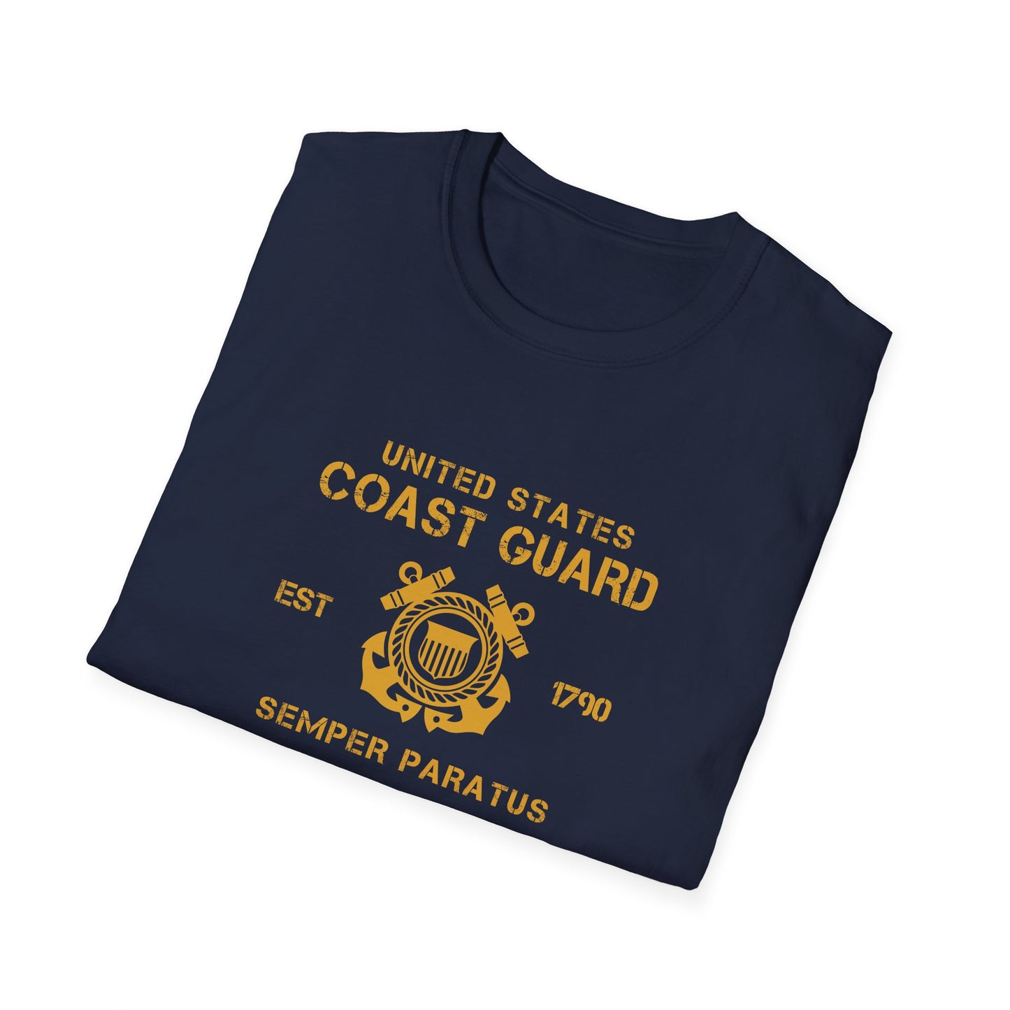 United States Coast Guard EST 1790 Semper Paratus T-Shirt