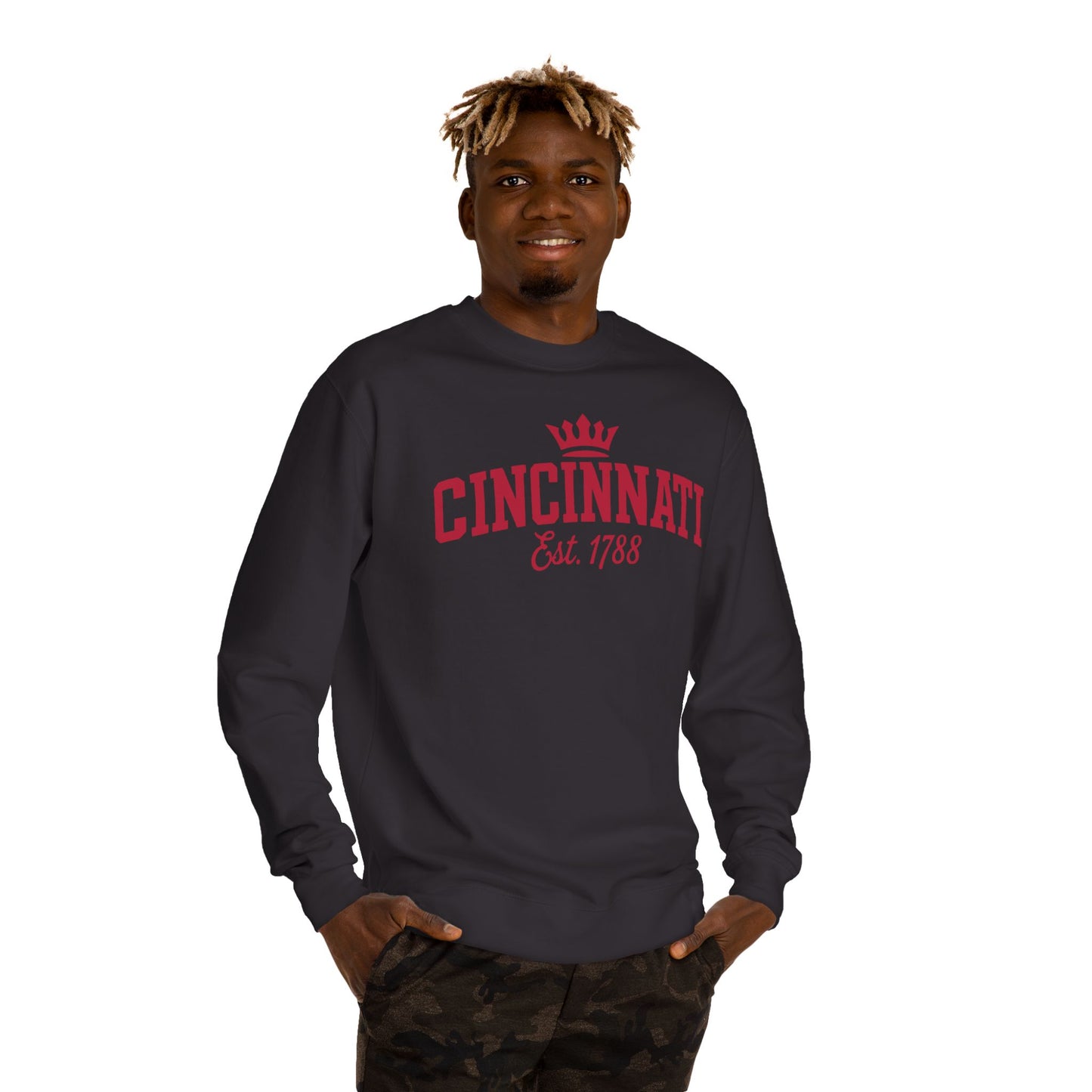 Cincinnati Est. 1788 Crewneck Sweatshirt — Vintage City Pride