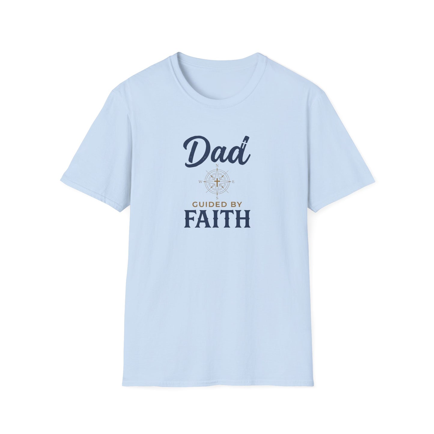 Dad Guided by Faith T-Shirt