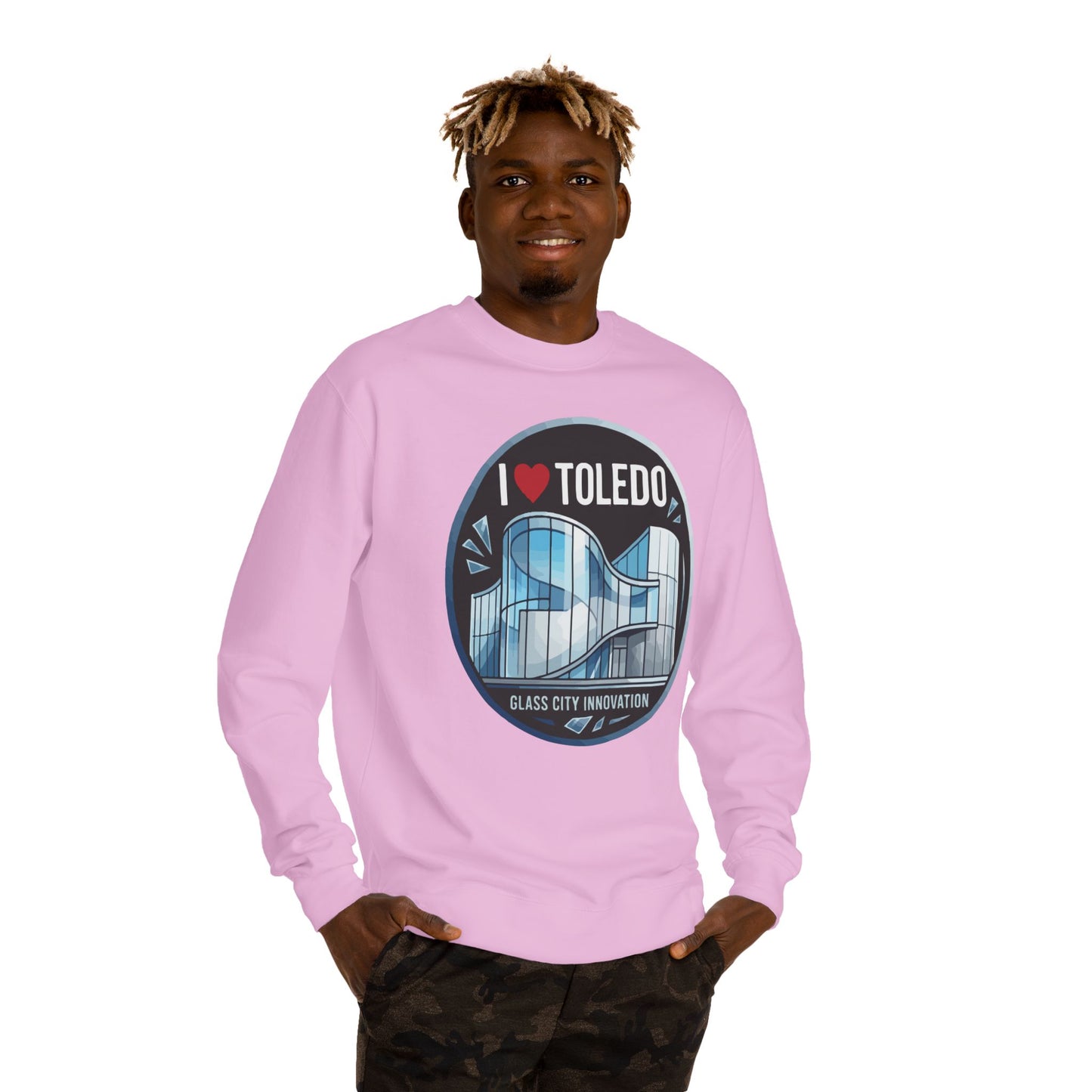 I  Toledo Glass City Sweatshirt — Toledo Skyline Crewneck