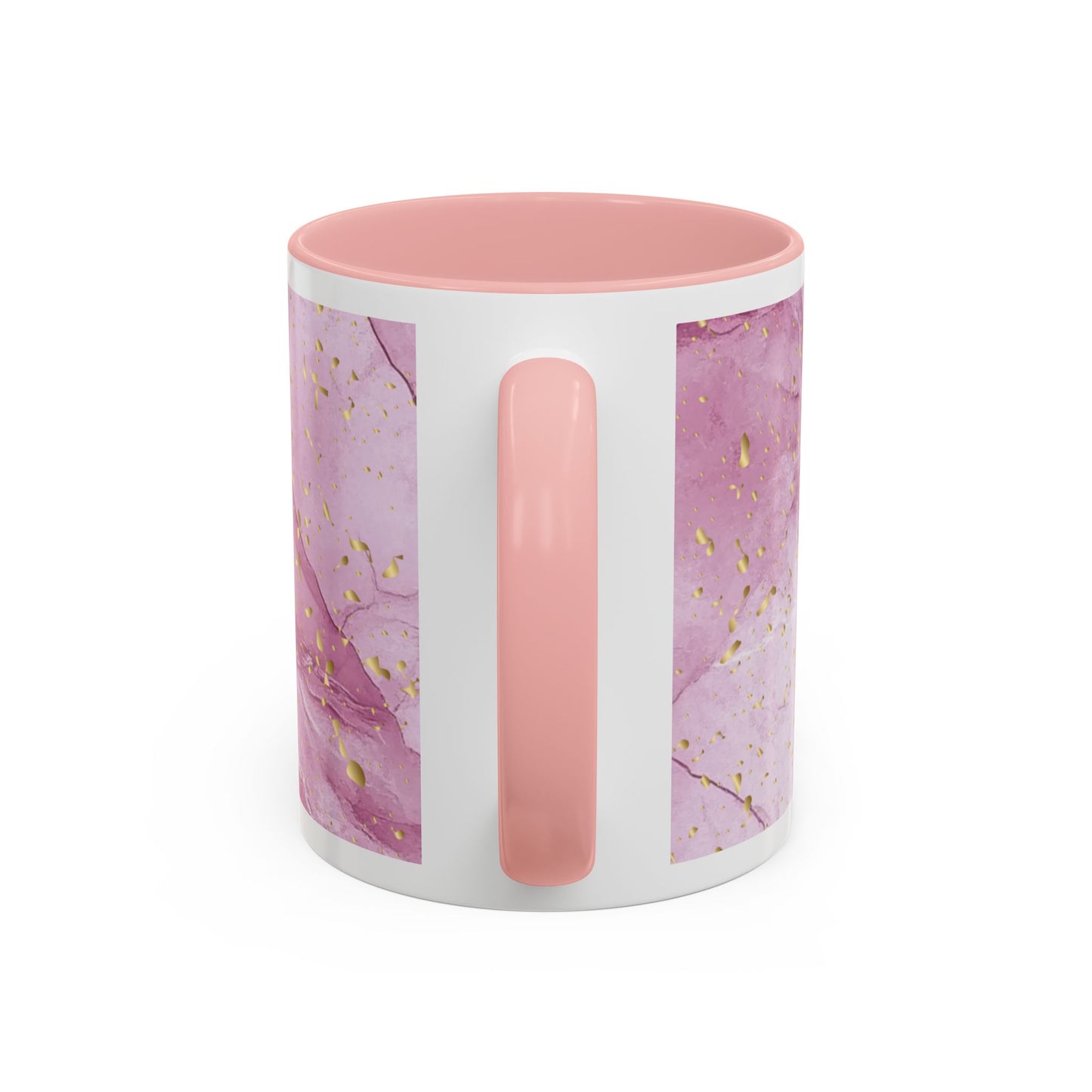 Mom Definition Accent Coffee Mug – Inspirational Pink Marble Mother’s Day Gift (11/15oz)