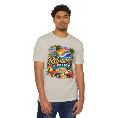 Retirement Cruise T-Shirt — Vacation & Farewell Party Tee
