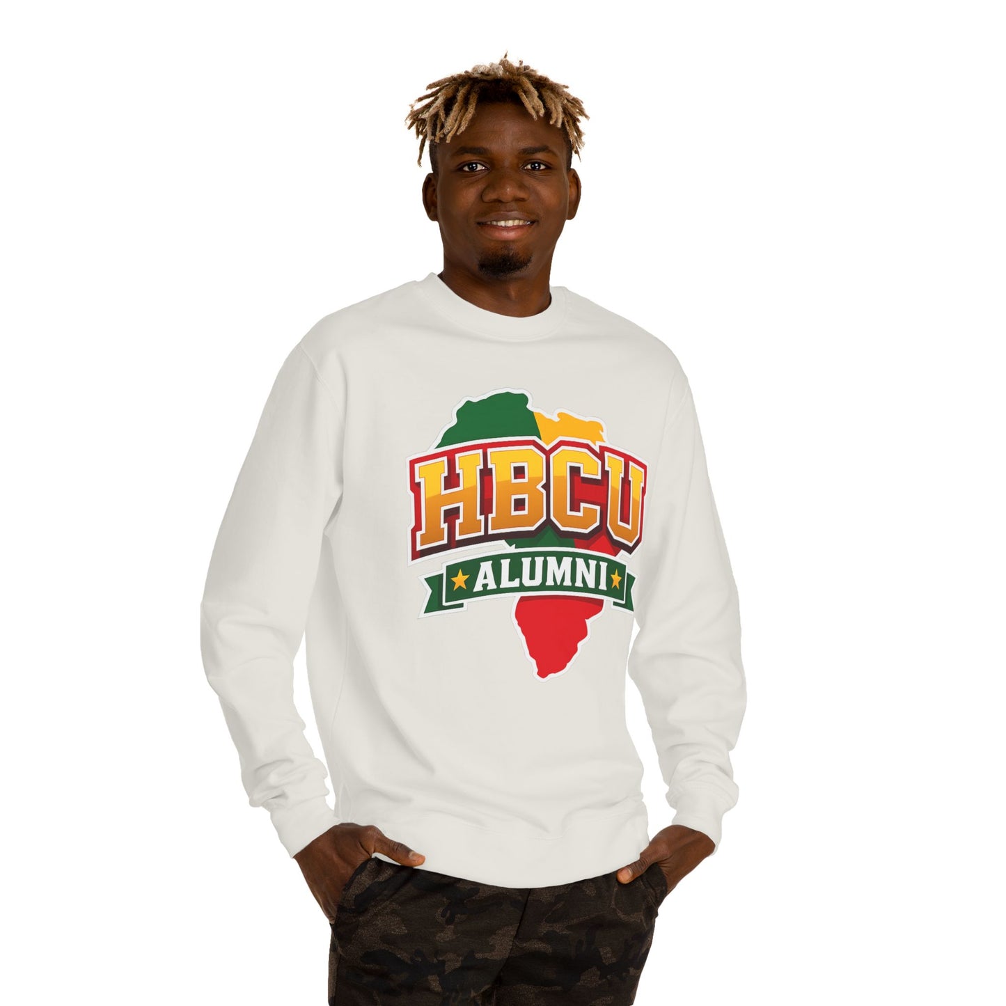 HBCU Alumni Sweatshirt — African Map Pride Crewneck