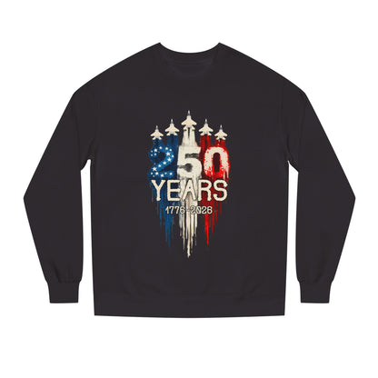 50 Years Anniversary Sweatshirt — Patriotic USA Flag Design (1971–2021)