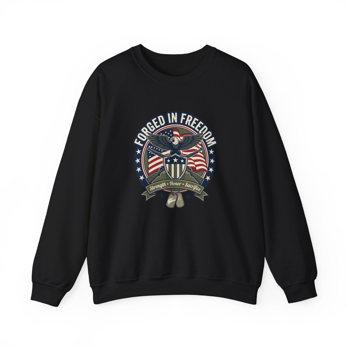Forged in Freedom Patriotic Sweatshirt