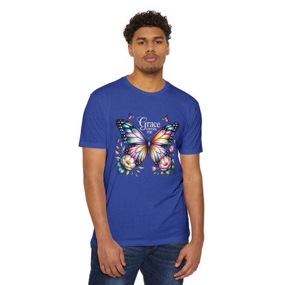 Grace Carries Me Butterfly T-Shirt