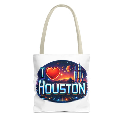 I  Houston Retro Space Tote Bag