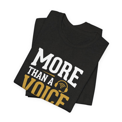 911 Dispatchers T-Shirt — "More Than a Voice, A Lifeline" Appreciation Tee