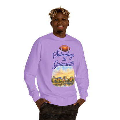 Saturdays in Gainesville Sweatshirt — Football City Skyline Crewneck