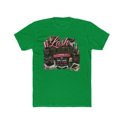 Lash Artist Crew Tee – “One Lash at a Time” Beauty Tools Graphic T-Shirt