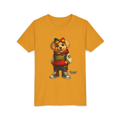 Kids Rasta Bear 'Proud Heritage' Tee