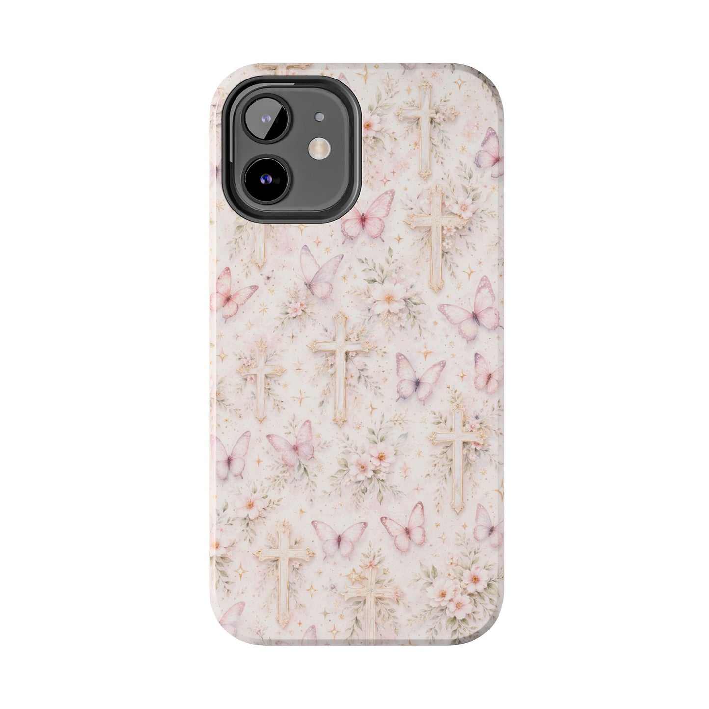 Blessed Wings Phone Case | Christian Floral iPhone Case