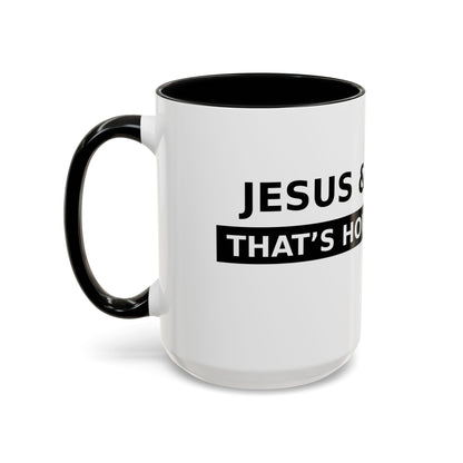 Coffee Mug — 'Caffeine & Insulin: That’s How I Function' Accent Mug
