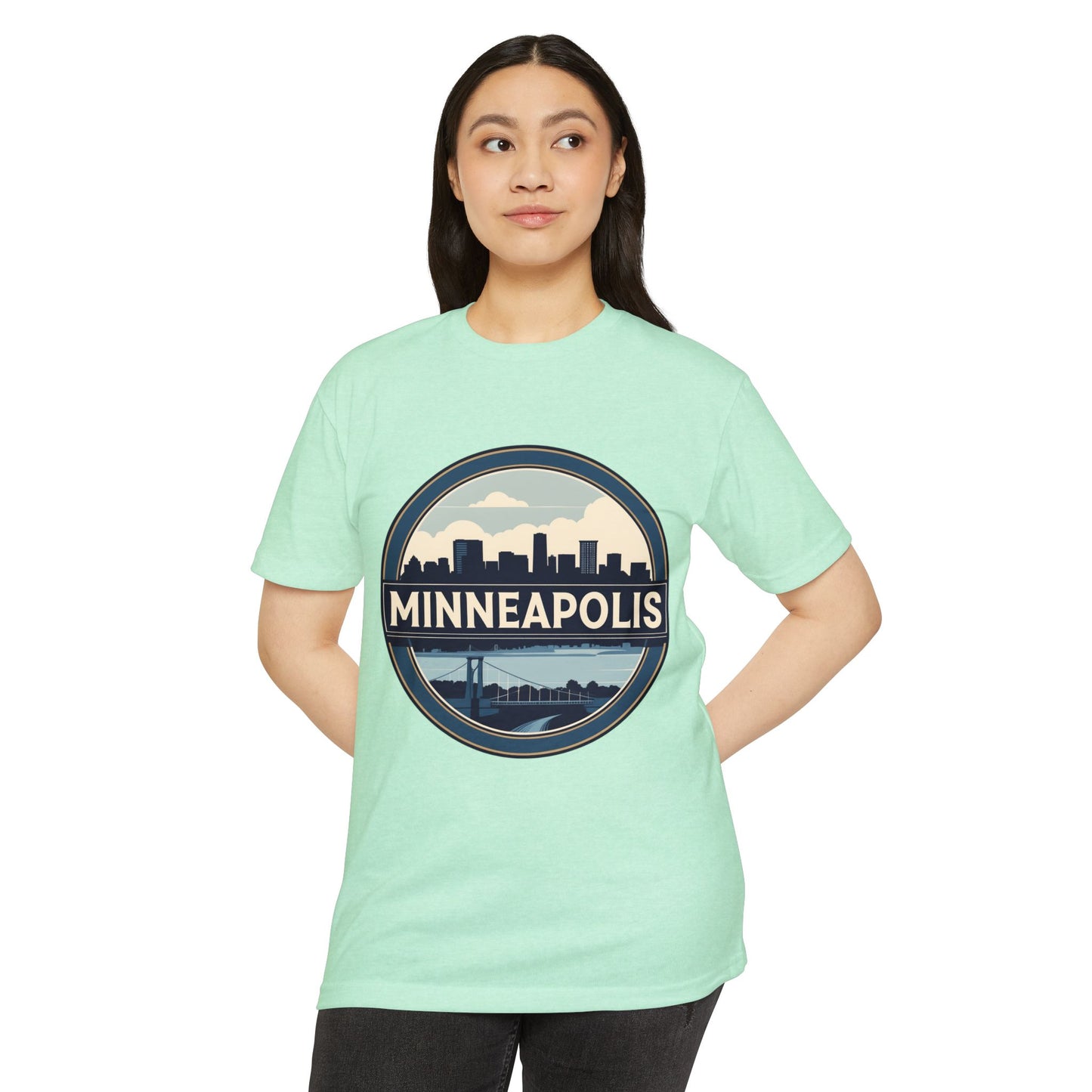 Minneapolis Skyline Tee — Retro Cityscape T-Shirt