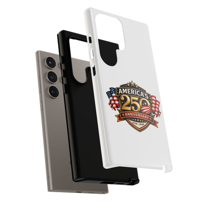 25th Anniversary Patriotic Phone Case — America’s Celebration Design