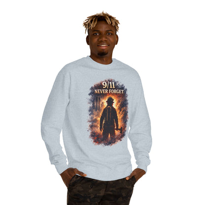 9/11 Never Forget Firefighter Sweatshirt