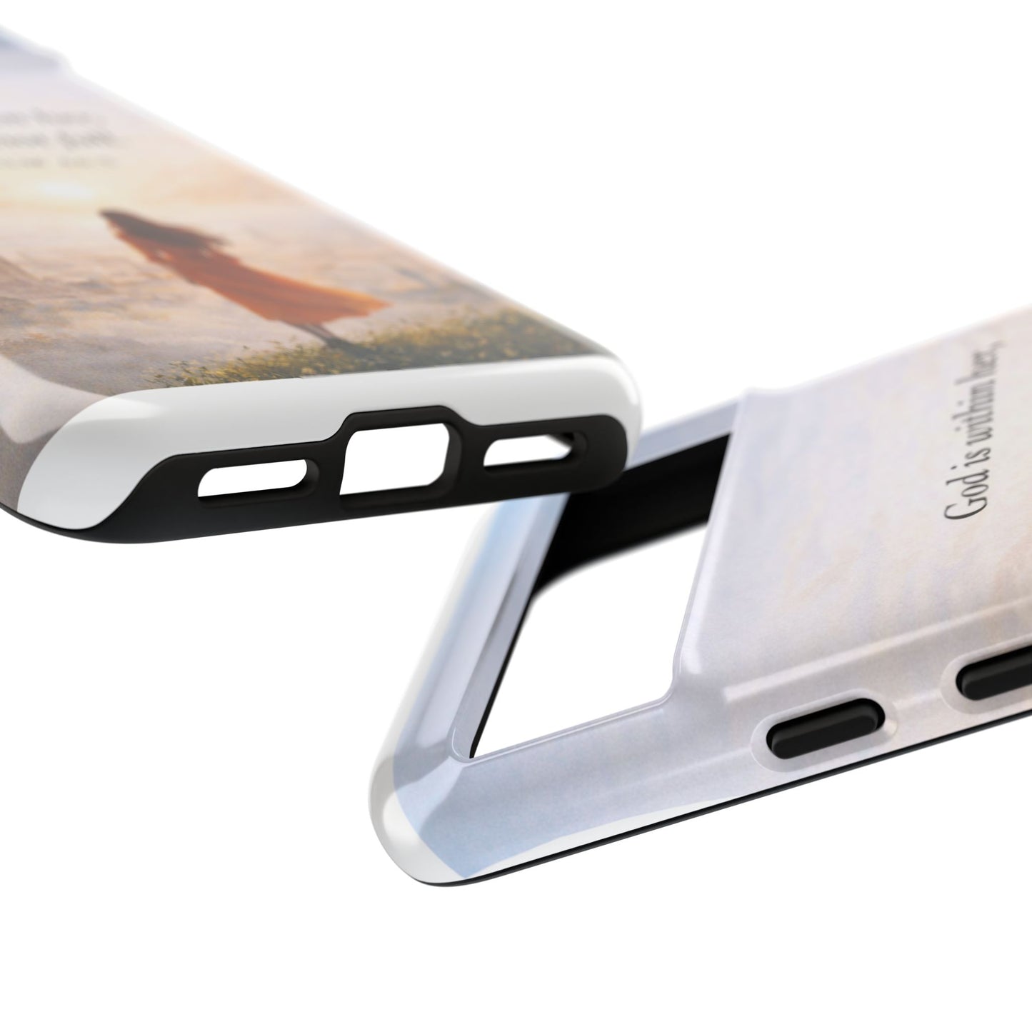 Inspirational Psalm 46:5 Phone Case — 'God is within her, she will not fall' Christian Phone Cover