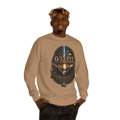 9/11 Memorial Sweatshirt – In Memory of the Lives Lost Tribute Crewneck