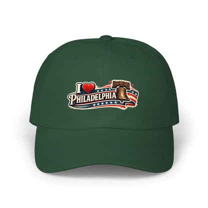 Dad Cap — I  Philadelphia Liberty Bell Embroidered Hat