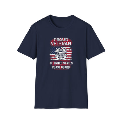 Proud Veteran of United States Coast Guard T-Shirt