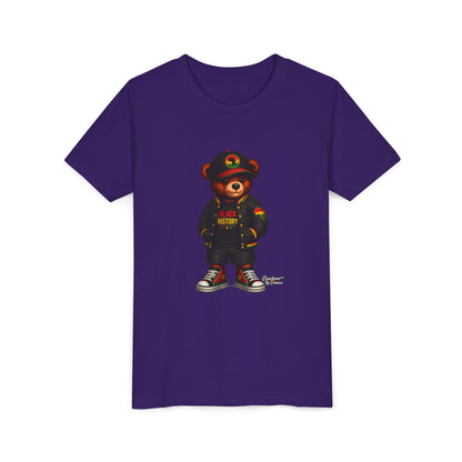 Kids 'Black History' Streetwear Bear Tee