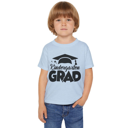 Kindergarten Grad Toddler T-Shirt — Cute Graduation Cap Design