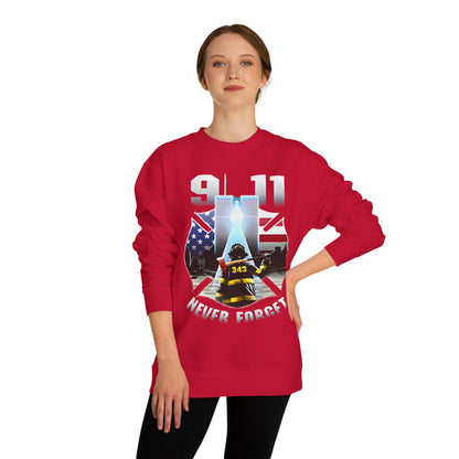 9/11 Never Forget Firefighter Tribute Sweatshirt