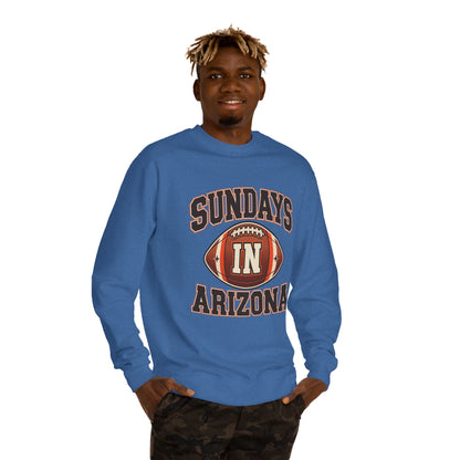 Sundays in Arizona Football Sweatshirt